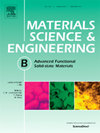 Materials Science and Engineering B-Advanced Functional Solid-State Materials雜志封面